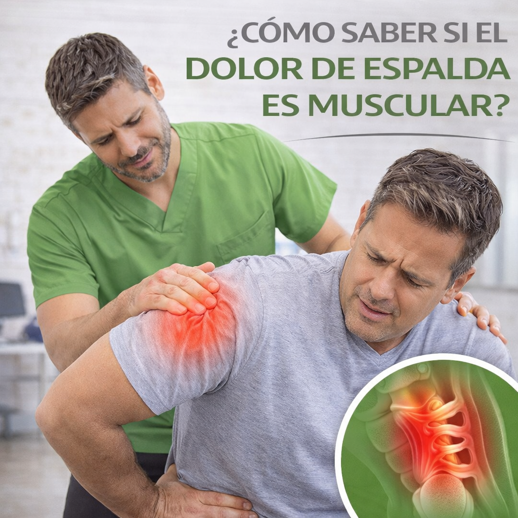 como saber si el dolor de espalda es muscular