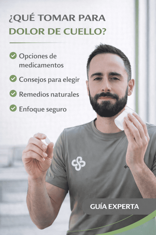 que tomar para dolor de cuello